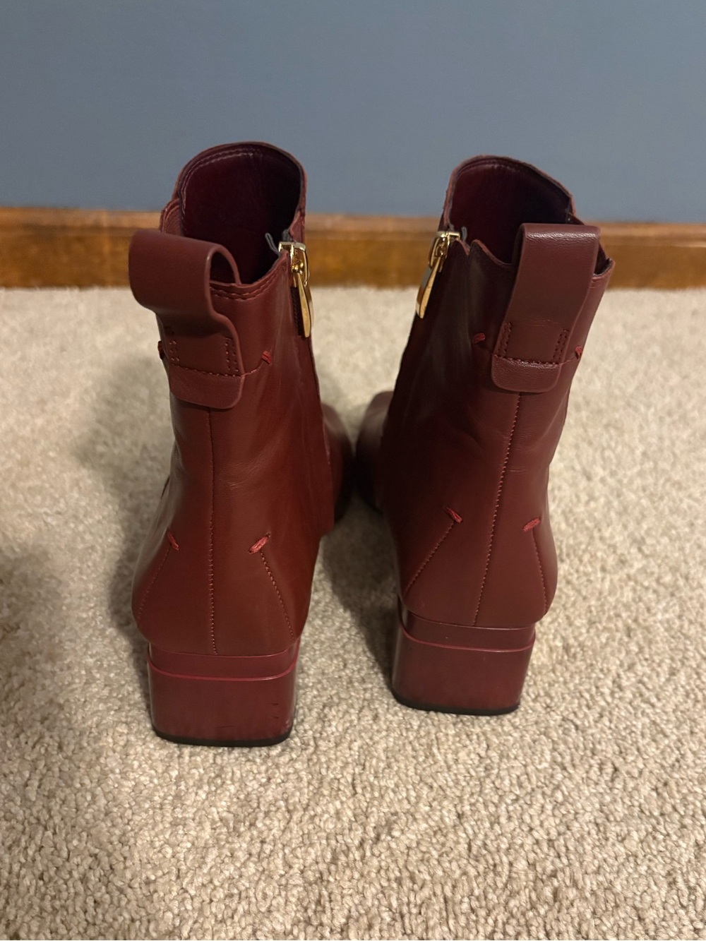 Square toe WAXTON boots - Picture 4 of 10